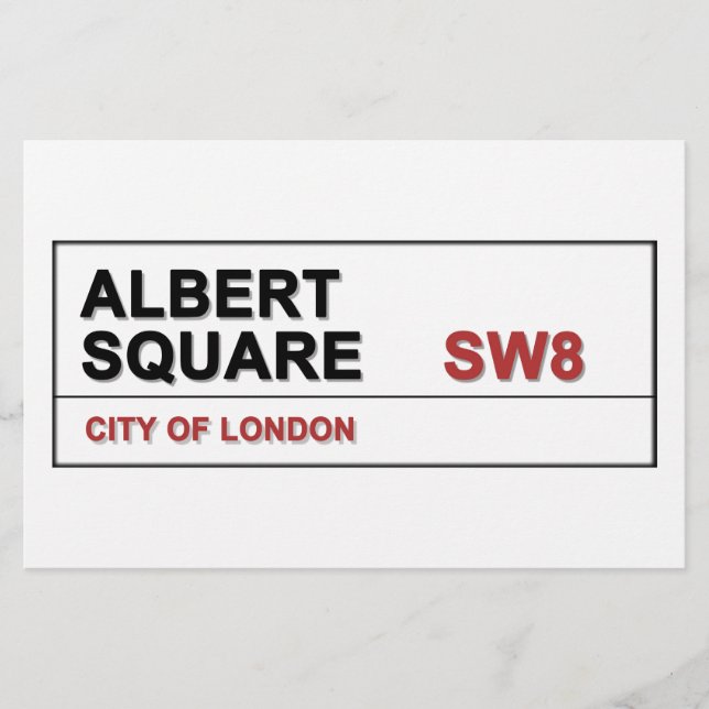 Albert Square London England (Front)