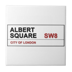 Albert Square London England Tile