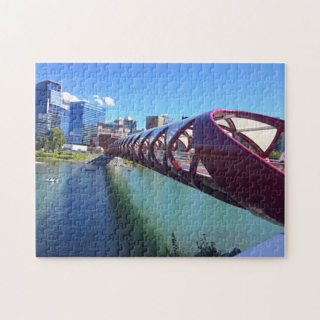 Alberta Bridge Calgary. Jigsaw Puzzle (Horizontal)