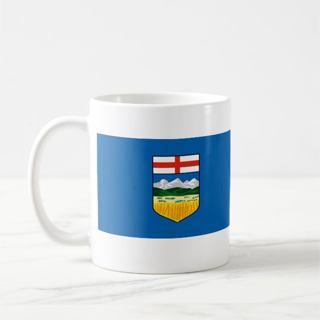 Alberta, Canada Coffee Mug (Left)
