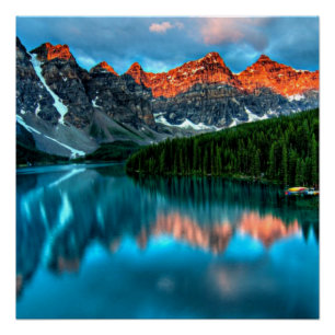 Alberta, Canada, Poster brillant