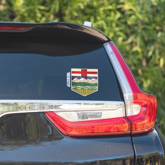ALBERTA Custom-Cut Vinyl Sticker (Car Side)