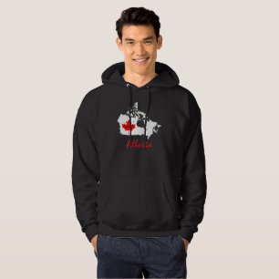 Alberta Customize  Canada Province Hoodie