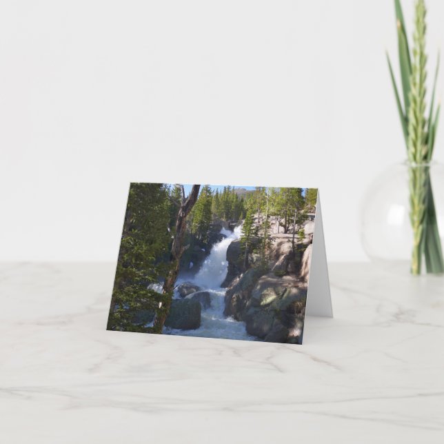 Alberta Falls I Card (Front)