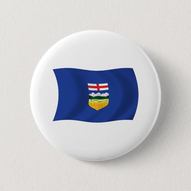Alberta Flag Button (Front)