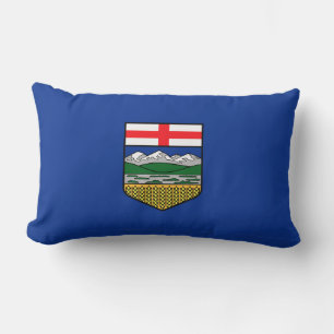 Alberta Flag Canada province symbol Lumbar Pillow