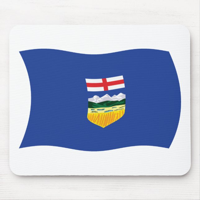 Alberta Flag Mousepad (Front)