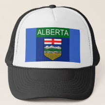 Alberta Flag Trucker Hat