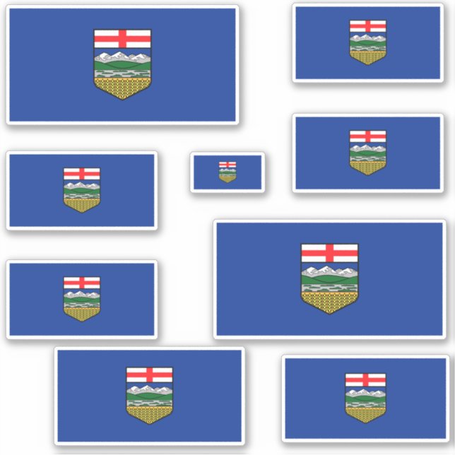 Alberta Flags Graphic (Front)