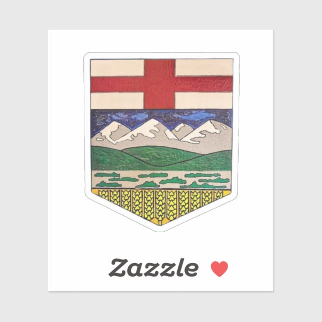 ALBERTA FORTIS ET LIBER, STICKER (Feuille)