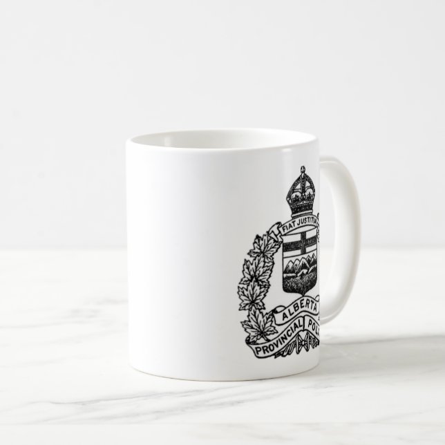 Alberta Provincial Police Mug (Front Right)