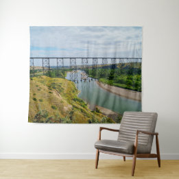 Alberta Railway Icon Tapestry