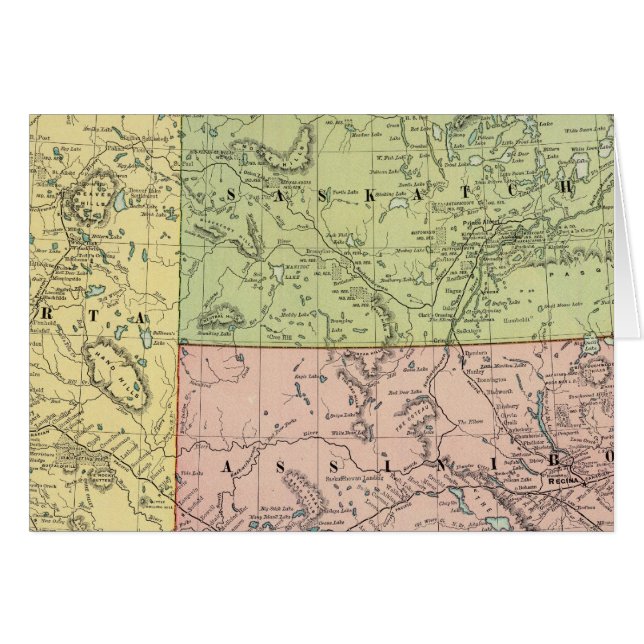 Alberta, Saskatchewan (Devant horizontal)