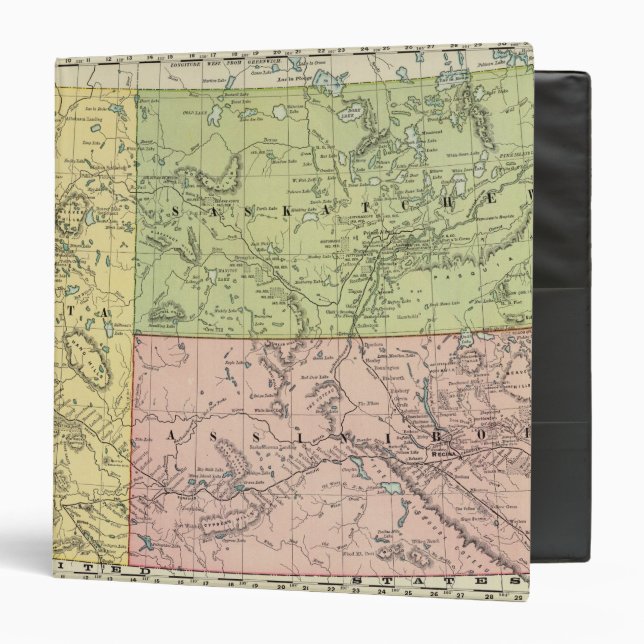Alberta, Saskatchewan Binder (Front/Inside)