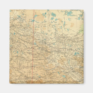 Alberta & Saskatchewan Magnet