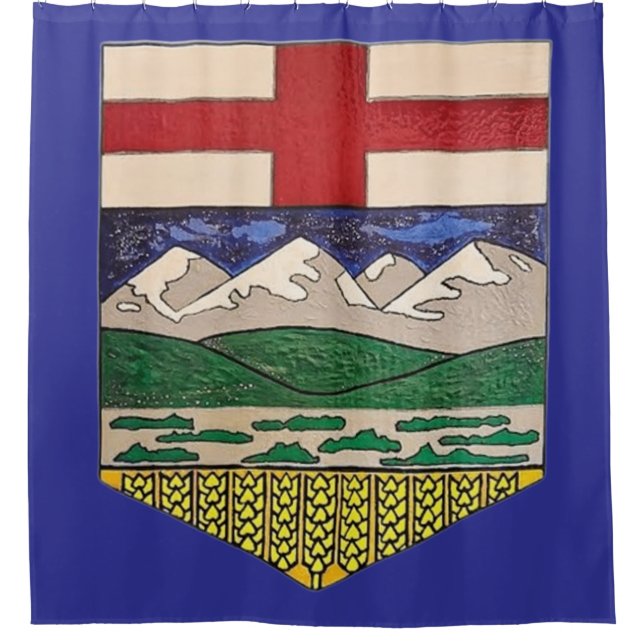 ALBERTA SHOWER CURTAIN (Front)