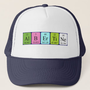 Albertine periodic table name hat