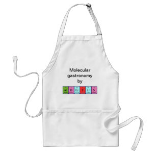 Albertus periodic table name apron
