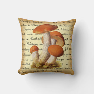 Albin Schmalfuß ~ Espenrotkappe1~ Mushrooms ~ Throw Pillow