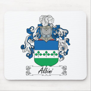 Albini Family Crest Mouse Pad