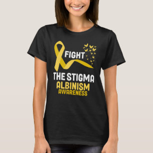 Albinism Awareness In June We Wear Yellow T-Shirt