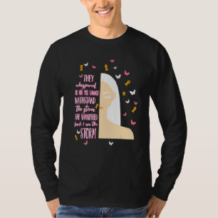 Albinism Women Girl All Beauty Body I Am The Storm T-Shirt