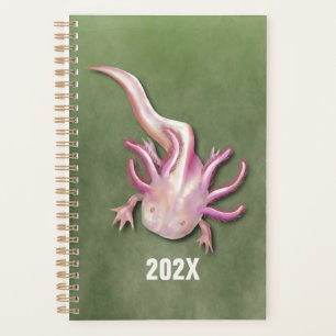 Albino Axolotl "Walking Fish"  Planner