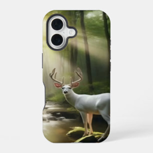 Albino Buck iPhone 16 Case