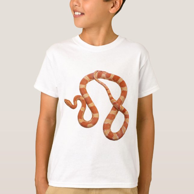 Albino Corn Snake T-Shirt (Front)