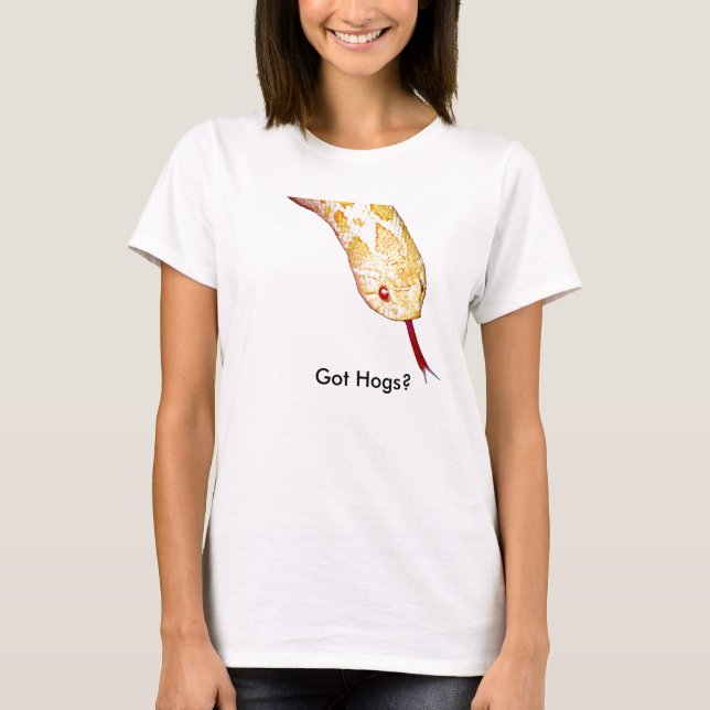 Albino Western Hognose T-Shirt (Front)