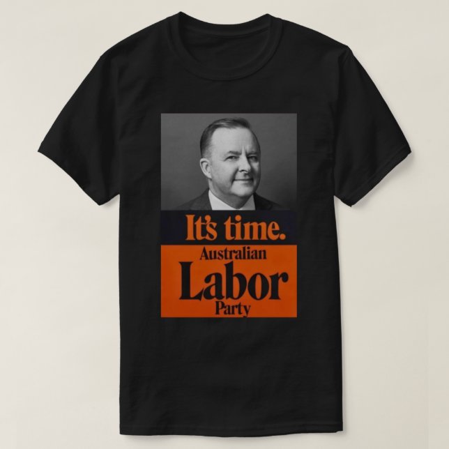 Albo! It’s Time  T-Shirt (Design Front)