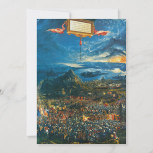 Albrecht Altdorfer - The Battle of Alexander at Is Invitation