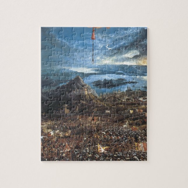 Albrecht Altdorfer The Battle of Alexander Jigsaw Puzzle (Vertical)