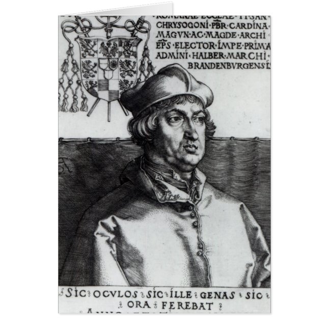 Albrecht de Brandebourg, 1519 (Devant)
