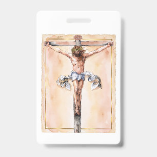 Albrecht Dürer 1505 Christ on the Cross badge