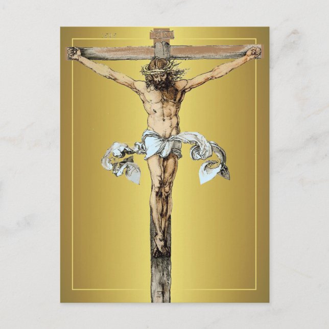 Albrecht Dürer 1505 Christ sur la carte postale cr (Devant)