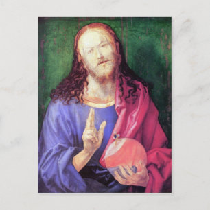 Albrecht Durer - Salvator Mundi Postcard