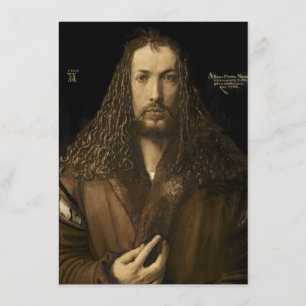 Albrecht Durer - Self Portrait Invitation