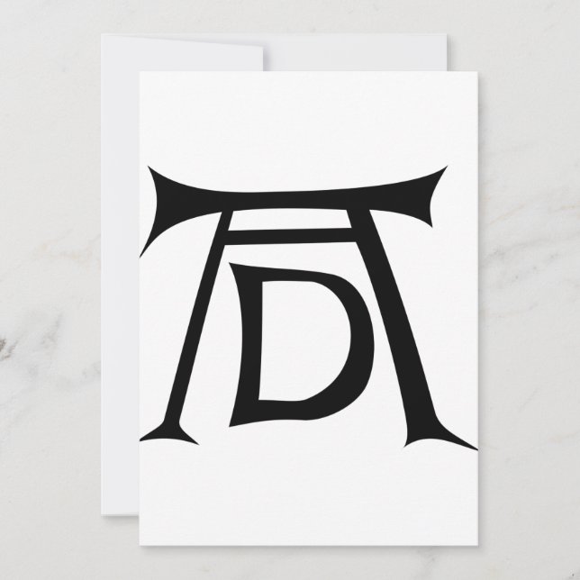 Albrecht Durer Signature Monogram (Front)