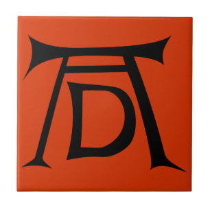 Albrecht Durer Signature Monogram Tile