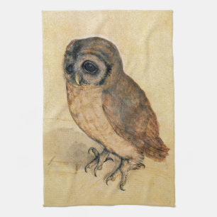 Albrecht Durer The Little Owl Kitchen Towel