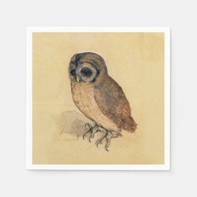 Albrecht Durer The Little Owl Napkin (Front)