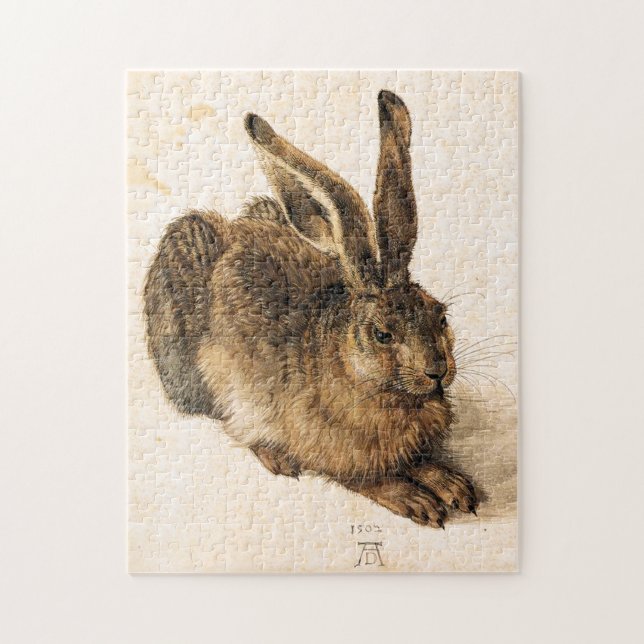 Albrecht Durer Young Hare Puzzle (Vertical)