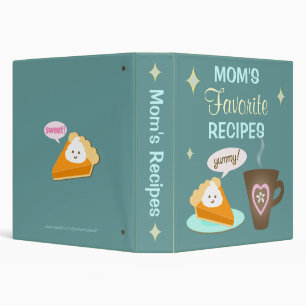Album à classeur de la recette de la maman faite