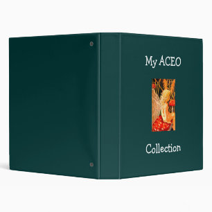 ALBUM D'ACEO : FÉE : ART : CLASSEUR :