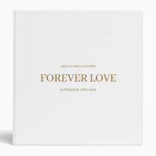 Album de mariage minimaliste moderne 3 Classeur d'