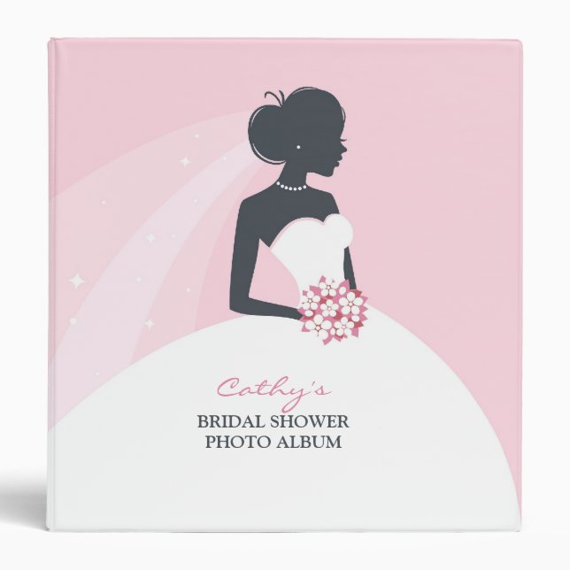 Album photo Classeur de robe blanche nuptiale (Devant)