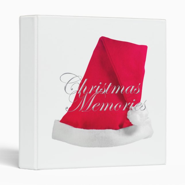 Album photo du Classeur Casquette père Noël (Devant/Côté)