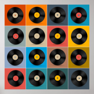 Album, Vinyl Record, Poster Musique