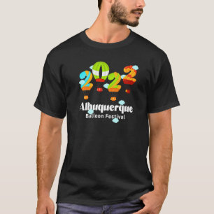 Albuquerque Balloon Festival 2022 New Mexico Fiest T-Shirt